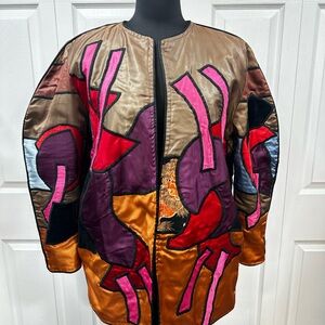 80’s Multicolor Tribes of Mexico Coat